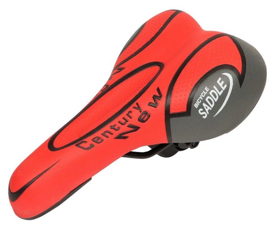 Сідло з замком 250*150 мм AZ-064 червоний, SAD-711