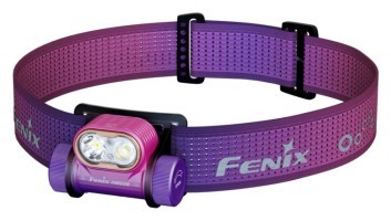 Фонарь налобный Fenix HM55R, розовый