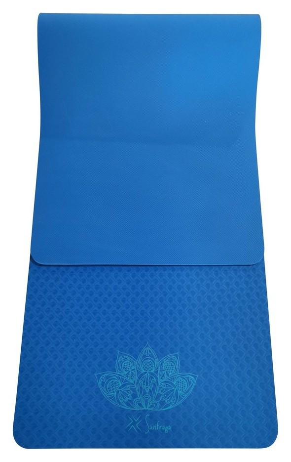 Коврик для йоги Saxifraga LOTUS Blue (SYM21U4Z), RCH_14672