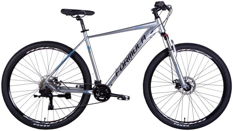 Велосипед AL 29" Formula ZEPHYR 3.0 DD CS рама-21" срiблястий 2025, OPS-FR-29-361