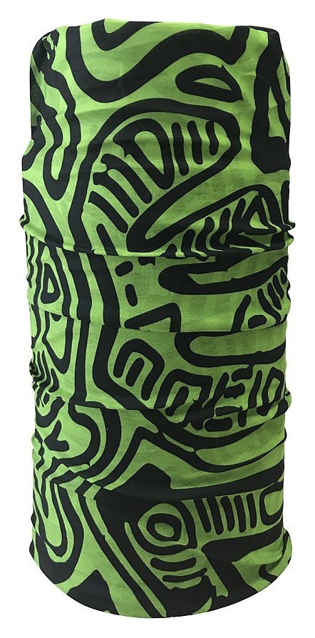 Бандана-бафф многофункциональная Crow PETROGLYPH One size Green/black (COMS17U1M), RCH_18150