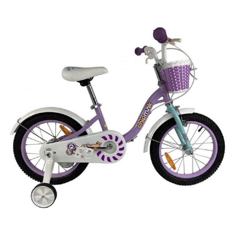 Велосипед дитячий RoyalBaby Chipmunk Darling 16", OFFICIAL UA, фіолетовий, CM16-6-purple