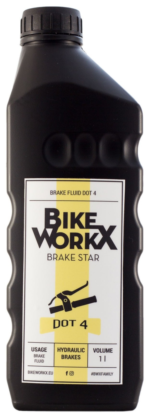Гальмівна рідина BikeWorkX Brake Star DOT 4 1л., OBOD_BRAKE/1