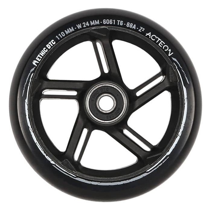 Колесо для трюкового самокату Ethic Acteon Pro 110мм x 24мм - Black, FRD.046819