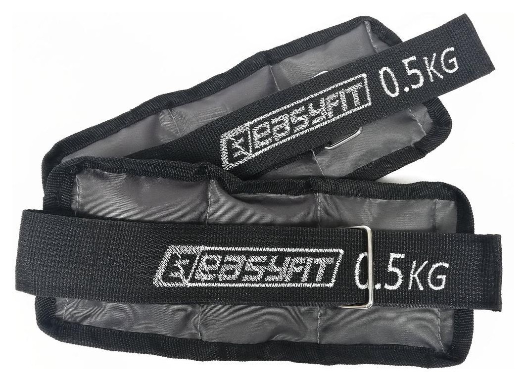 Утяжелители для ног и рук с металлом EasyFit Metal 0,5 кг (пара), EFIT_EF-AWTМ-050