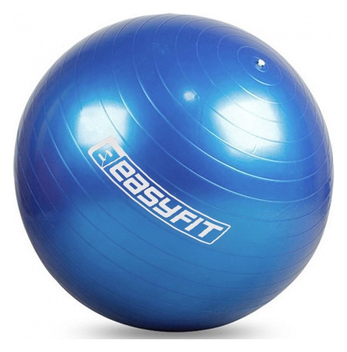 Мяч для фитнеса EasyFit 85 см синий, EFIT_EF-3009-BL
