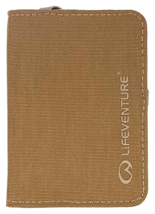 Lifeventure кошелек Recycled RFID Card Wallet mustard, 68255