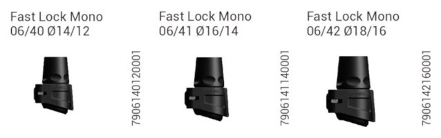 Затискне з'єднання Gabel 06/40 Fast Lock Mono Ø14/12