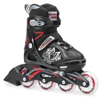 Роликові коньки дитячі Bladerunner PHASER XR COMBO M 28-32 (11J) 175-205мм Black/red (0T312600 741) O