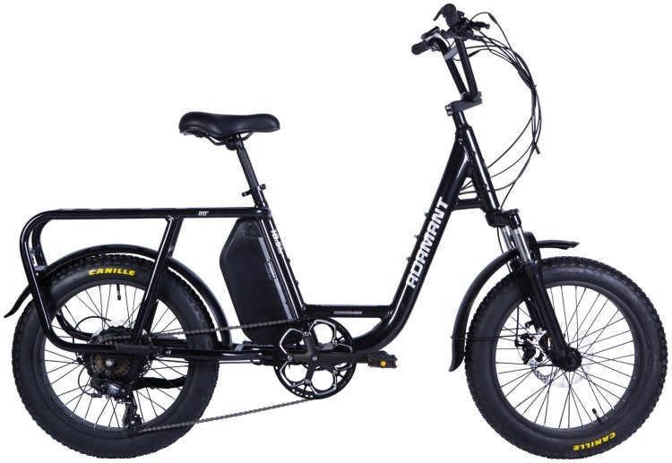 Велосипед з електроприводом 20" AL Dorozhnik eADAMANT DD FR рама-18,5" 48B 17.5А*г 500Вт чорний 2025, ELB-D-20-062