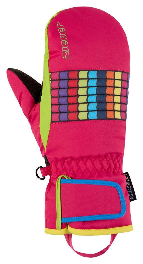 Ziener рукавиці лижні Lamilo Jr pop pink 3, 115016-766-3