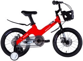 Велосипед MG 16" SPACE KID MOON DD рама-9" червоний 2025