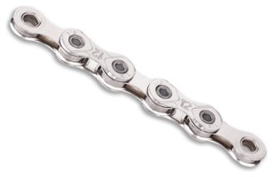 Ланцюг 12 126 лан. замок KMC X12 срiблястий