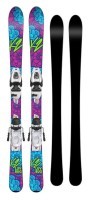 Ліжі гірські комплект для підлітків K2 LUV BUG+FDT 4.5 124см Multicolor/black (10B0807.109.1+10B1019.109.1)