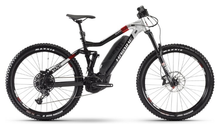 Электровелосипед Haibike XDURO AllMtn 2.0 500Wh 12 s. NX Eagle 27.5", рама L, черно-серо-красный, 2020, тестовый, 4541012047