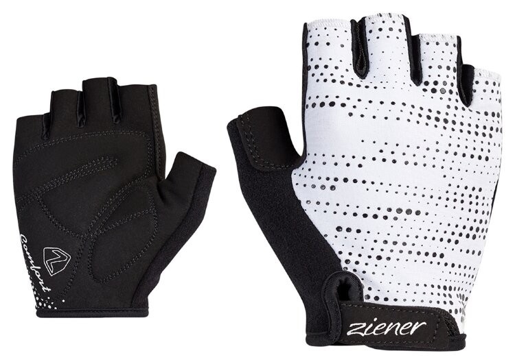 Велоперчатки Ziener Cimea W white, 988116-01-7