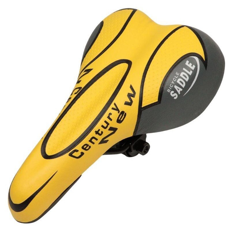 Сідло з замком 250*150 мм AZ-064 жовтий, SAD-713