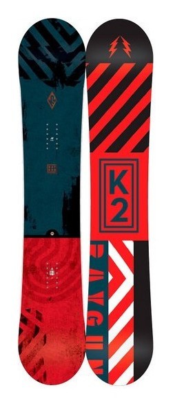Сноуборд K2 RAYGUN 156 Red/black/emerald (11A0020), RCH_20342