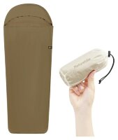 Подкладка для спального мешка Naturehike CNH22SD016, нейлон, коричневая