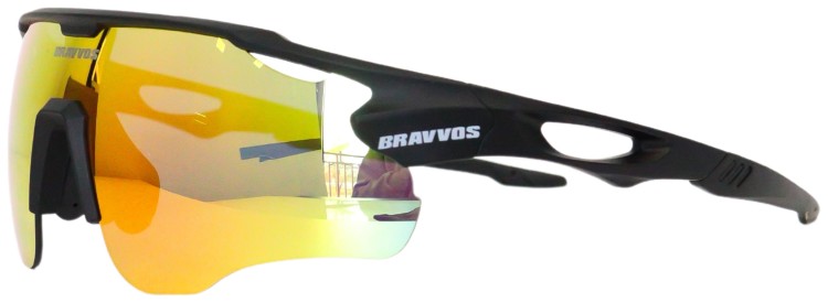 Окуляри BRAVVOS SS-956 черна оправа 5 кольорових змінних лінз, GLA-019
