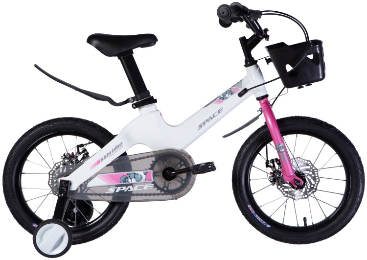 Велосипед MG 16" SPACE KID MOON DD рама-9" білий 2025, OPS-SK-16-013