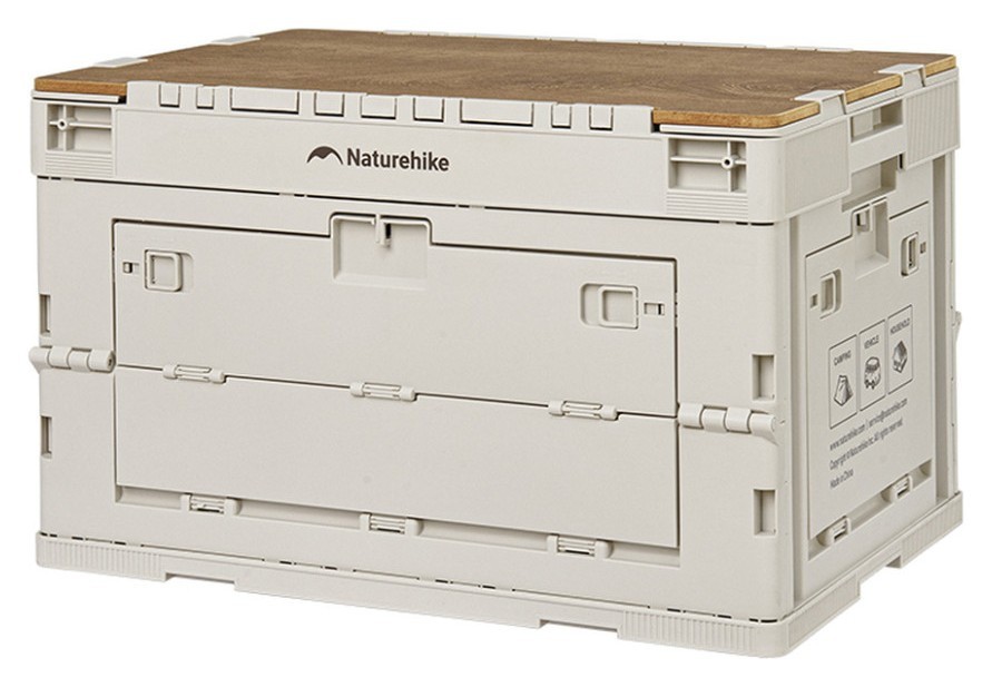 Складной контейнер Naturehike CNK2450XB020, 52 л, бежево-серый, FNR_6927595798522