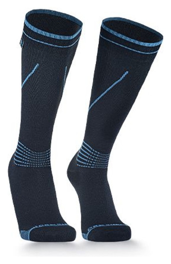 Водонепроникні шкарпетки Dexshell Longlite Socks 2.0, блакитні полоски, розмір XL (47-49), FNR_DS72506JBB-XL