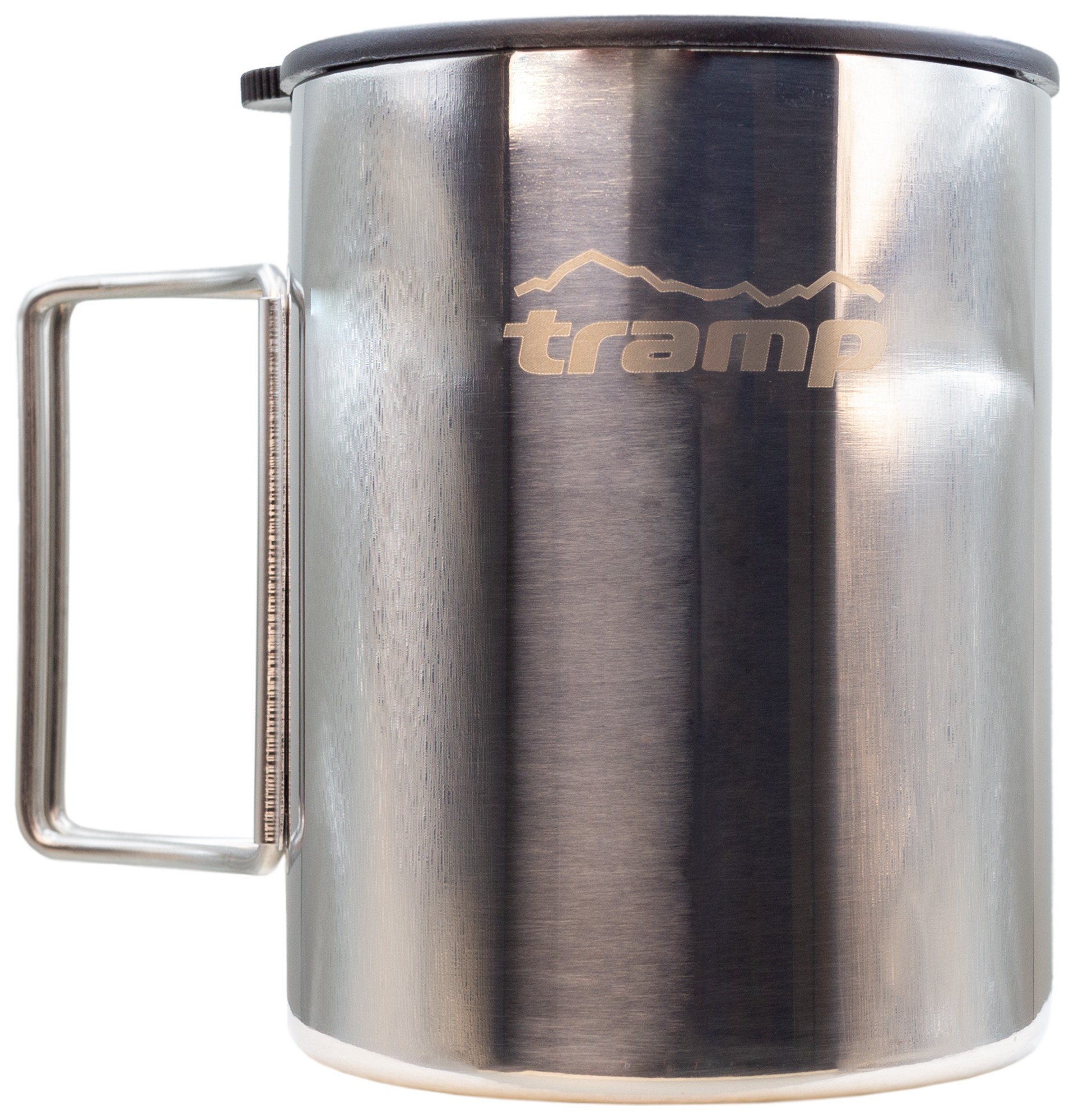 Термокружка TRAMP со складными ручками и поилкой 500мл UTRC-142 metal, 
