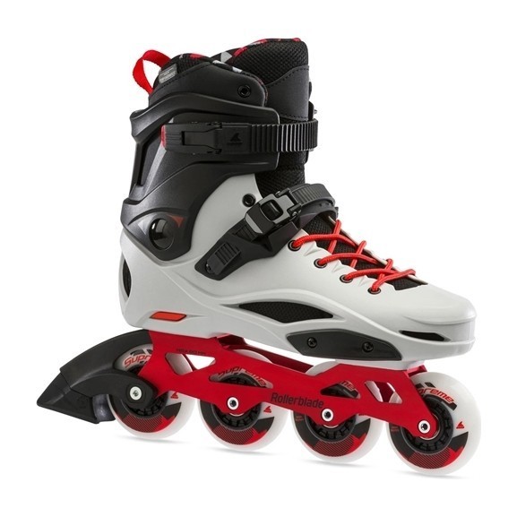 Ролики Rollerblade RB Pro X 2024 grey-warm red, 07101600-U94-280