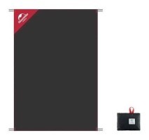 Коврик для пикника сверхлегкий водостойкий Naturehike Moisture Picnic Mat NH17D050-B, 145x100 см, черный