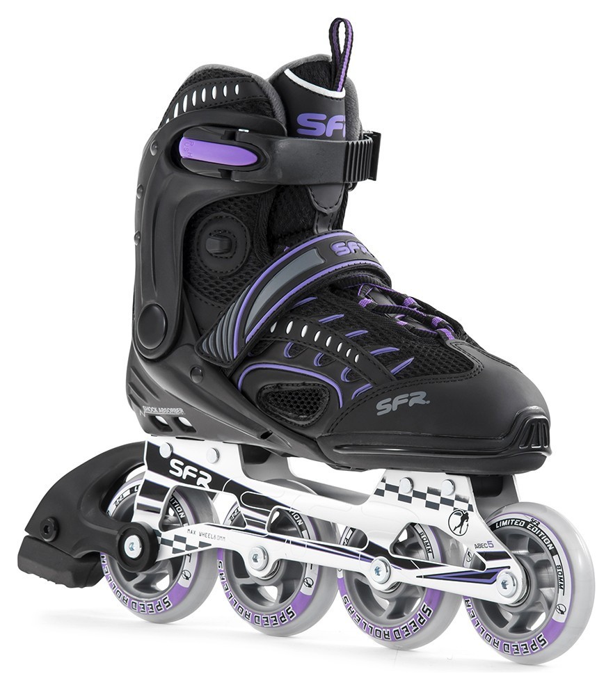 Роликові ковзани SFR RX-XT 37 Black Purple, RCH_414010016