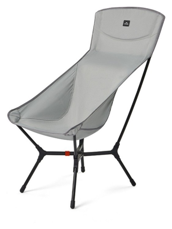 Стул складной ультралегкий Naturehike CNK2550JJ013 Yamami YL01, размер L, алюминий, серый, FNR_6927595774243