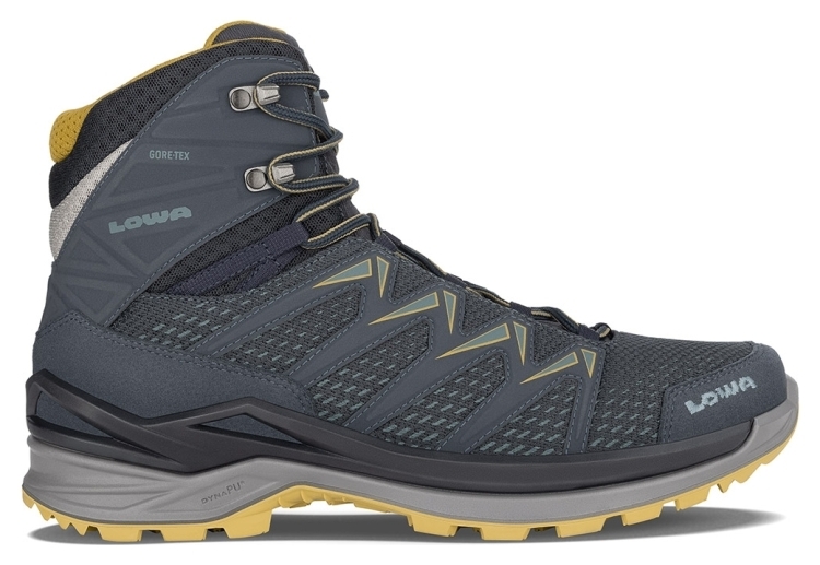 Черевики LOWA Innox Pro GTX MID steel blue-mustard, 310703-9785-41.0