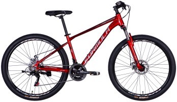 Велосипед AL 27.5" Formula MOTION DD FR рама-16" червоно-сріблястий 2025