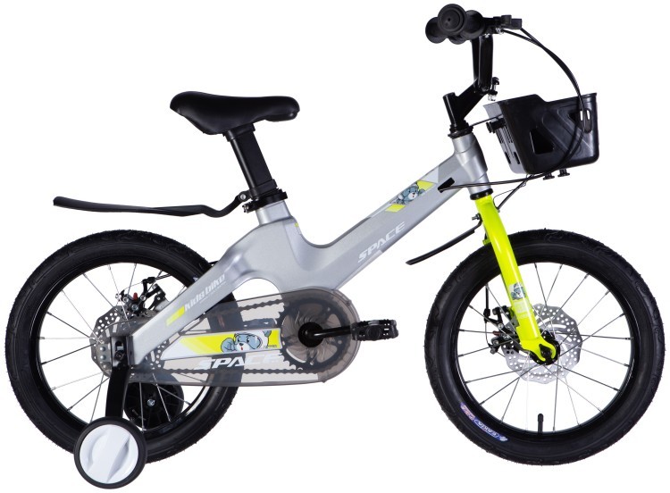 Велосипед MG 16" SPACE KID MOON DD рама-9" сірий 2025, OPS-SK-16-014