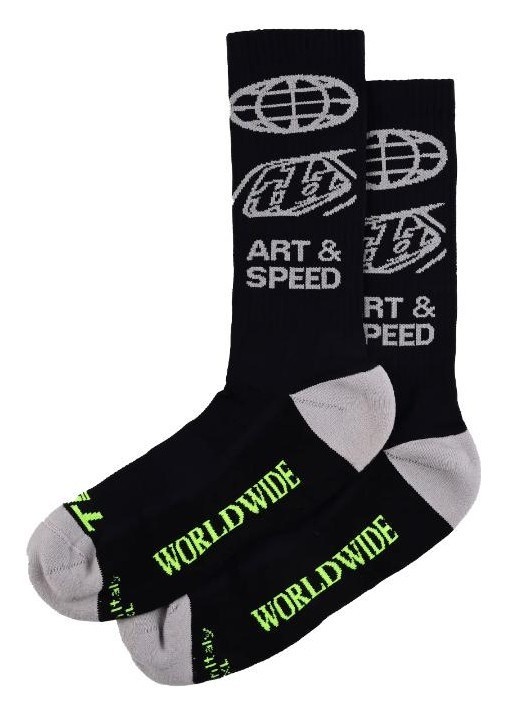Носки TLD MENS PERFORMANCE SOCKS; WORLDWIDE [BLACK] S/M, OBOD_853148002