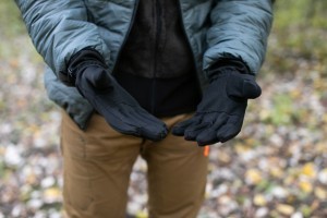 Перчатки Tramp софтшел черные UTRGB-004