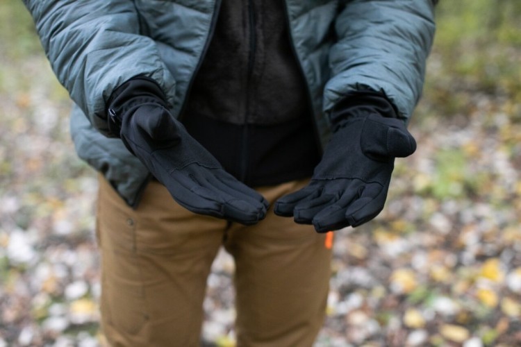 Перчатки Tramp софтшел черные UTRGB-004, UTRGB-004-XL