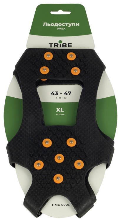 Ледоступы Tribe Walk T-MC-0003-XL-black, T-MC-0003-XL-black