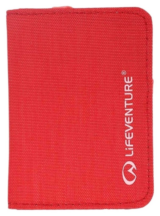 Lifeventure кошелек Recycled RFID Card Wallet raspberry, 68257