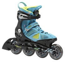 Роликові коньки для дорослих K2 VO2 90 BOA W 39 (8.0US) 250мм Black/ligth blue/lime (3040105)