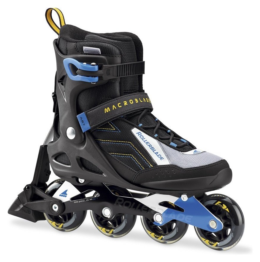 Роликові коньки для дорослих Rollerblade MACROBLADE 80 ABT M 43 (10US) 280мм Black/blue (07734800 774) O, RCH_18687