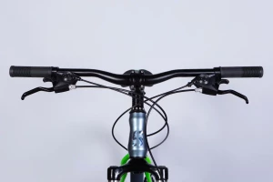 Велосипед ST 27.5" SPACE MARS DD FR рама-17" зелено-сріблястий 2026