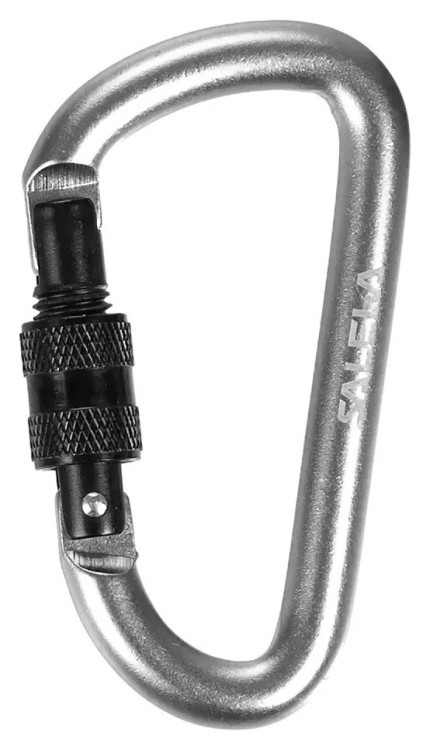 Брелок Salewa D-Shape Carbiner with screw, GRG_013.003.1434