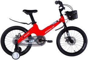 Велосипед MG 18" SPACE KID MOON DD рама-10" червоний 2025
