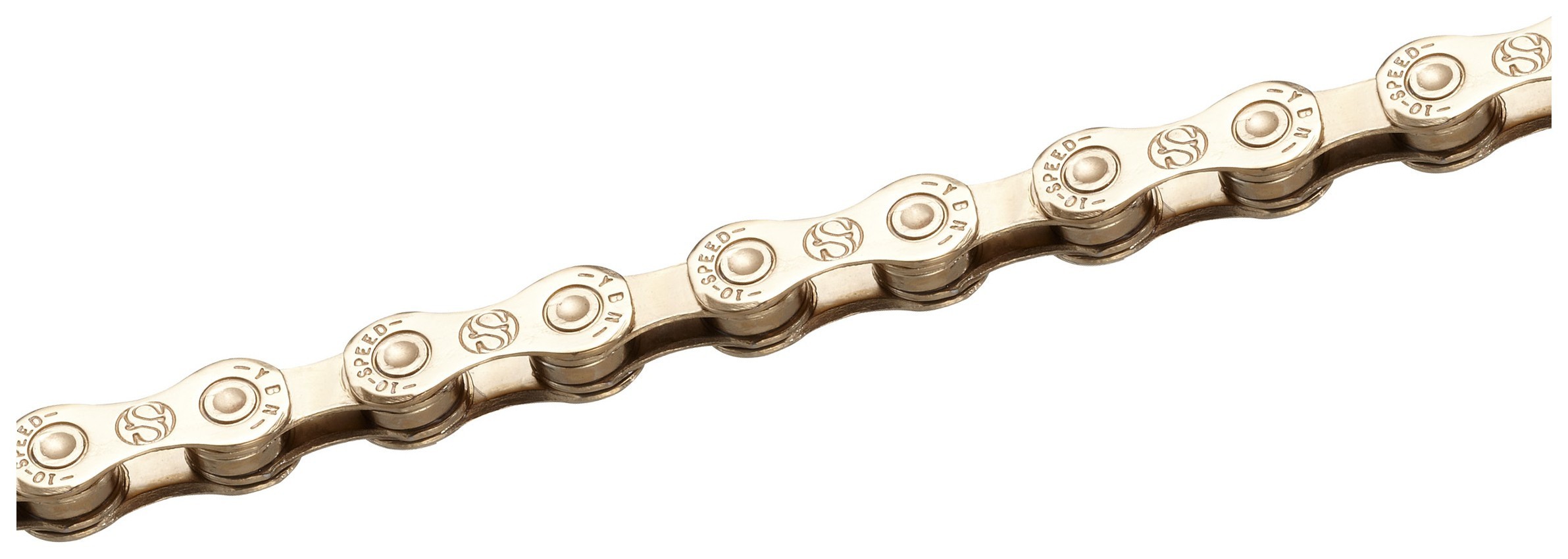 Цегла для велосипеда Cycledesign TITANIUM ED 10 SP 1/2″*11/128″ 116 зв. Gold (CH0001), RCH_18975