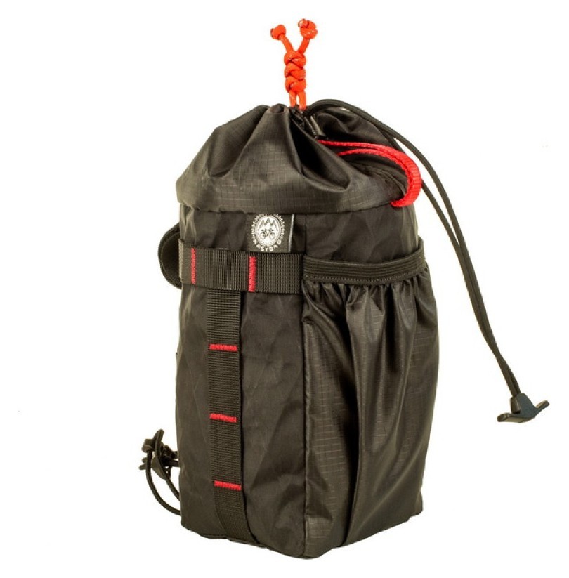 Сумка на руль KasyBag X-Pocket Pack One hand (кормушка) black-red, OBOD_KB-XPPOH-b-r
