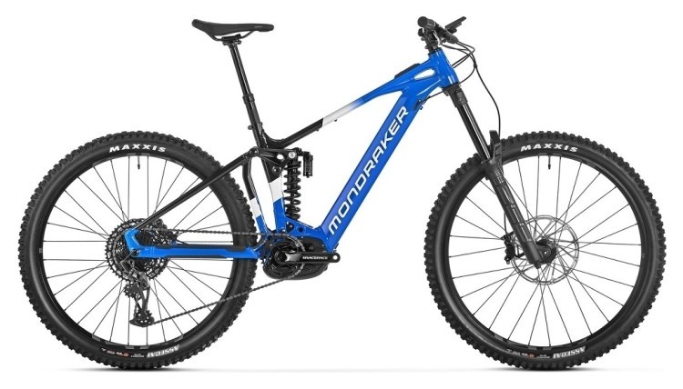Електровелосипед MONDRAKER LEVEL R 29" 180mm, 750Wh Bosch Performance CX Smart, Blue/White, M, 10.24458
