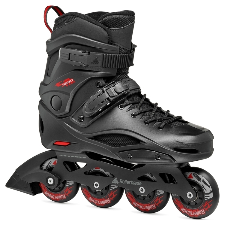 Ролики Rollerblade RB 80 black-red, 07400500-741-310