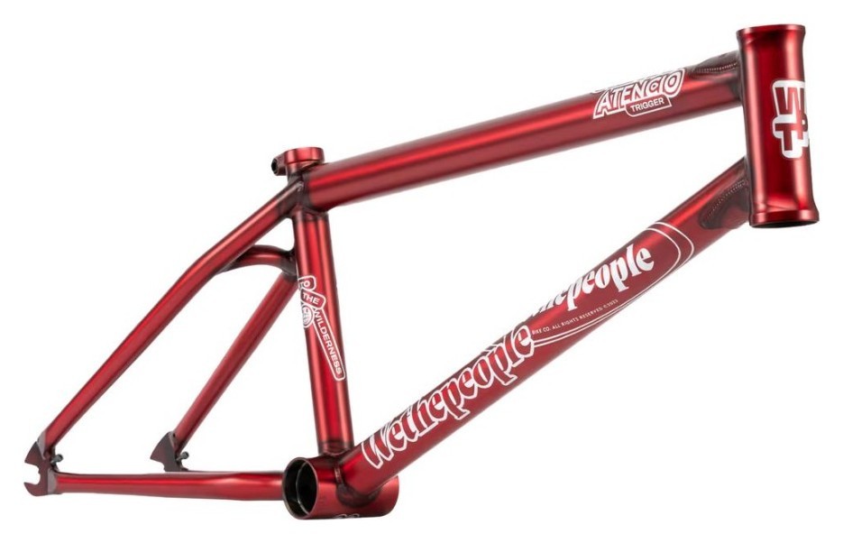 Рама WeThePeople TRIGGER 20.5"TT matt translucent red (красная), VELD_4055822525039